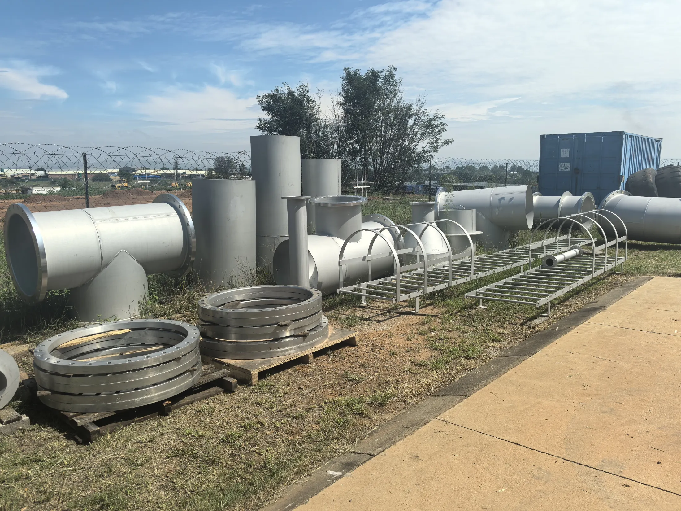 Large Bore Stainless Steel Piping